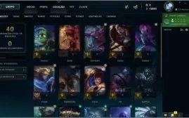 Conta unranked lvl 30