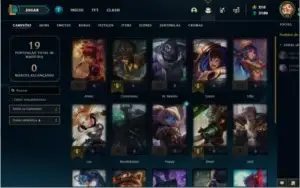 Conta LVL 25 + Skin Teemo Florescer Espirital Prestigio.