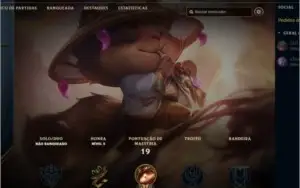 Conta LVL 25 + Skin Teemo Florescer Espirital Prestigio.