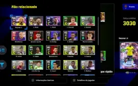 efootball 2024 conta de pc, painel stean