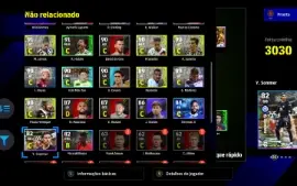 efootball 2024 conta de pc, painel stean