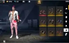 Vendo conta de free fire Top tenho duas calça angelical