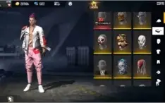 Vendo conta de free fire Top tenho duas calça angelical