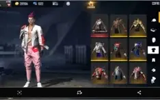Vendo conta de free fire Top tenho duas calça angelical