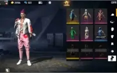 Vendo conta de free fire Top tenho duas calça angelical