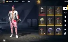 Vendo conta de free fire Top tenho duas calça angelical