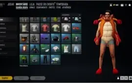 conta pubg lite roupa lagosta e itens raros nv20 20wins+