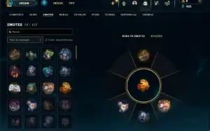 Unranked lv 20 com 25 Champs e 2 Skins + 3 Espolios