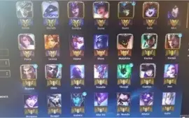 Acc OURO I(75pdl) com 422 Skins