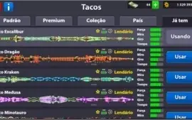 Conta 8 Ball Pool 7 Tacos Lendarios - Melhor preco promo