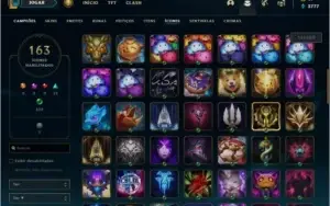 Conta LOL Lv. 168 Unranked 70 Skins