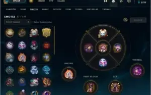 Conta LOL Lv. 168 Unranked 70 Skins