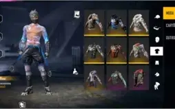 Conta Free Fire/ 3 passes comprados,muitas skins.