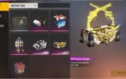 Conta Free Fire/ 3 passes comprados,muitas skins.