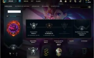 Conta prata 2 com 142 skins e 122 champs