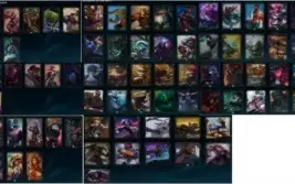 Conta diamate5, com borda S8, 100 campeões, 72 skins.