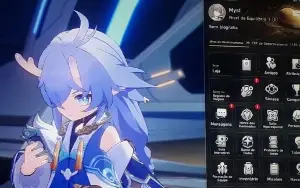 Conta honkai star rail com bailu,himeko,Clara