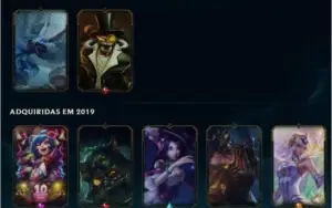 CONTA LOL | BRONZE 4 | 31 CHAMP | 10 SKINS