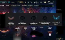 Conta LoL LV 480 202 skins OURO I