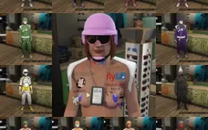 Contas de gta 5 upadas com trajes mod para Xbox Series X/S