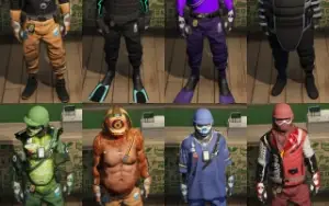 Contas de gta 5 upadas com trajes mod para Xbox Series X/S
