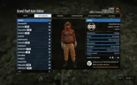 Contas de gta 5 upadas com trajes mod para Xbox Series X/S