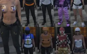 Contas de gta 5 upadas com trajes mod para Xbox Series X/S