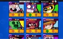 Conta Brawl Stars com 15k faltando apenas 1 brawl lendário