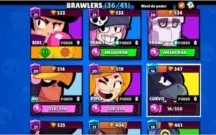 Conta Brawl Stars com 15k faltando apenas 1 brawl lendário