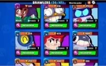 Conta Brawl Stars com 15k faltando apenas 1 brawl lendário