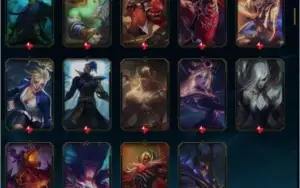 Conta de lol,lvl 349,ouro 4,131 skins vendo por 300 reais