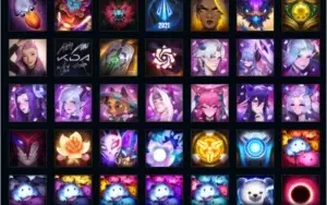 Conta de lol,lvl 349,ouro 4,131 skins vendo por 300 reais