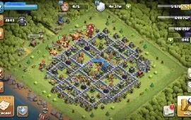 Coc - Cv 12 Nível 187 Full - Preço De Viciado!