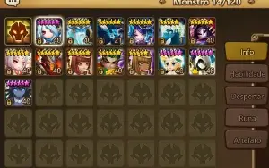 Conta sw Early game com 2 LD NAT 5 Asima e Artamiel