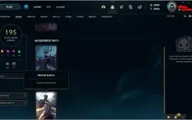 CONTA LOL KAYLE PRATEADA + KAYLE JUIZA + 200 SKINS