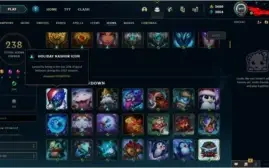 CONTA LOL KAYLE PRATEADA + KAYLE JUIZA + 200 SKINS