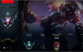 CONTA DE LOL LVL 206 , 106 SKIN 50 BAUS ELO:PLATINA