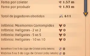 Conta 254M fama 37M PVP 20M Prata // Email Próprio