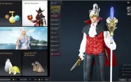 Conta Lendária Black Desert+CARRACA+ARMADURA+ARMAS FULL TET