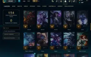 Ferro 1 com 75 Champs e 22 Skins