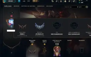 Ferro 1 com 75 Champs e 22 Skins