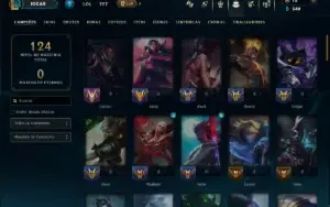 Ferro 1 com 75 Champs e 22 Skins