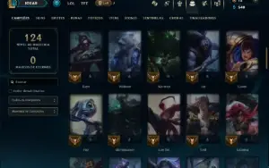 Ferro 1 com 75 Champs e 22 Skins