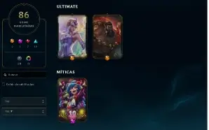 Conta de LoL de 2011 com Riven Campeonato 2012 e Rammus Rei