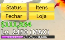 Conta roblox upada em varios jogos, blox fruits lvl max