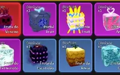 Conta roblox upada em varios jogos, blox fruits lvl max