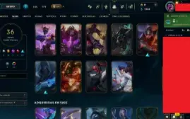 Conta De Lol Lvl 171 Platina 36 Skins