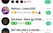 Super Promoção +40 Grupos Blaze, Robôs, Aviator, Betzord etc