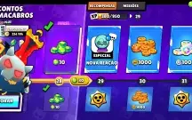Conta brawl stars bem gemada passe da temporada atual ativo