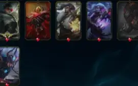Conta NFA league of legends, TODOS OS CHAMPIONS, 190 skins!